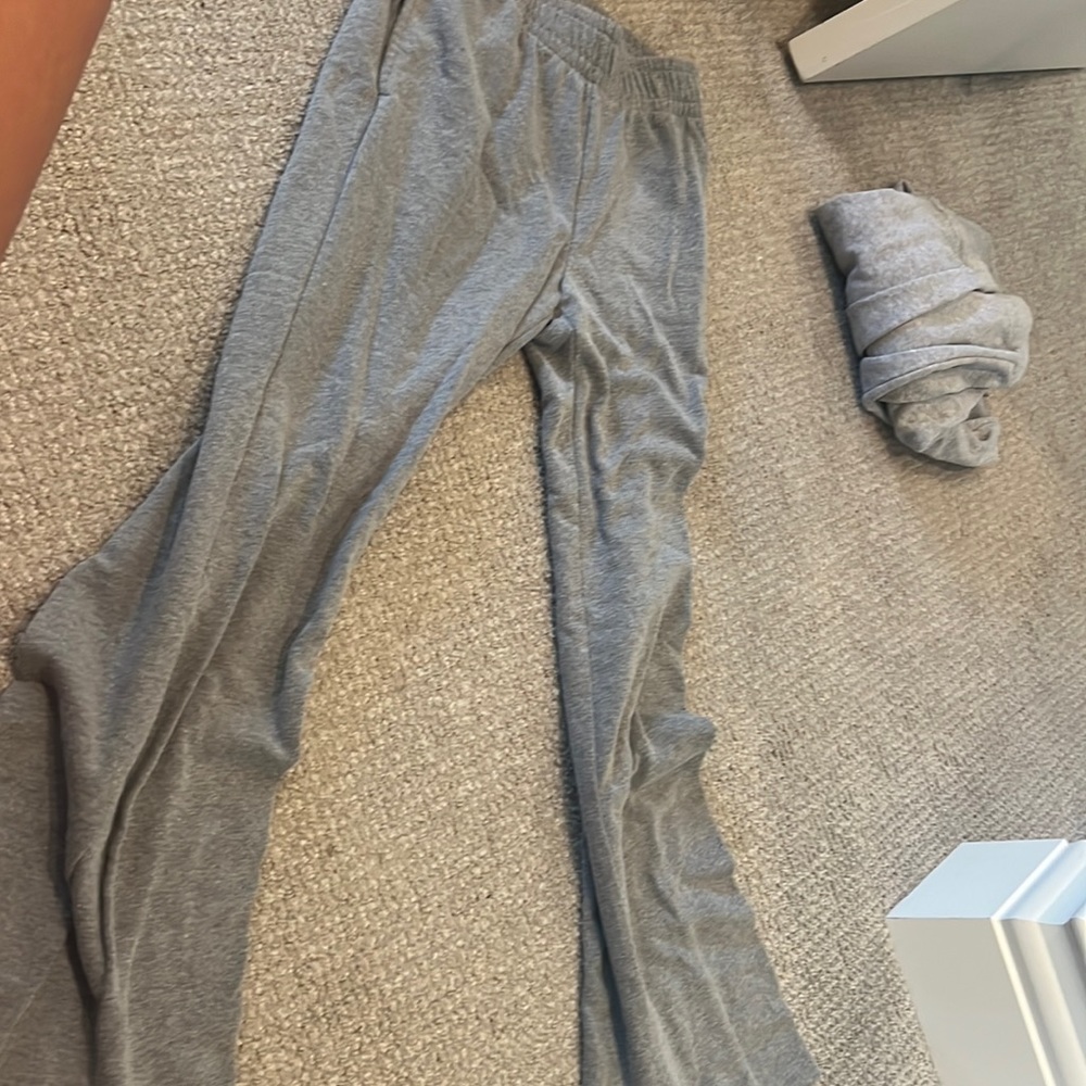 Target gray flare sweat pants